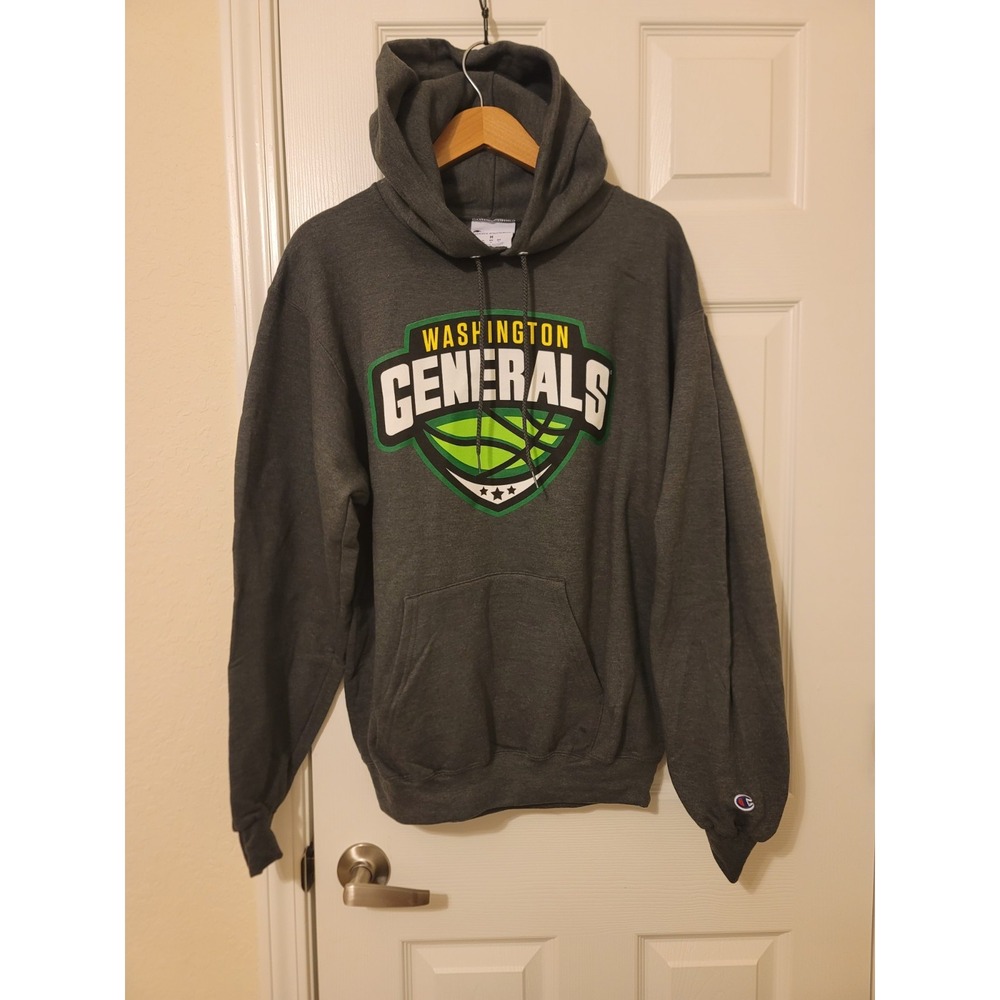 Champion Hoodie Washington Generals Color Grey Size M
